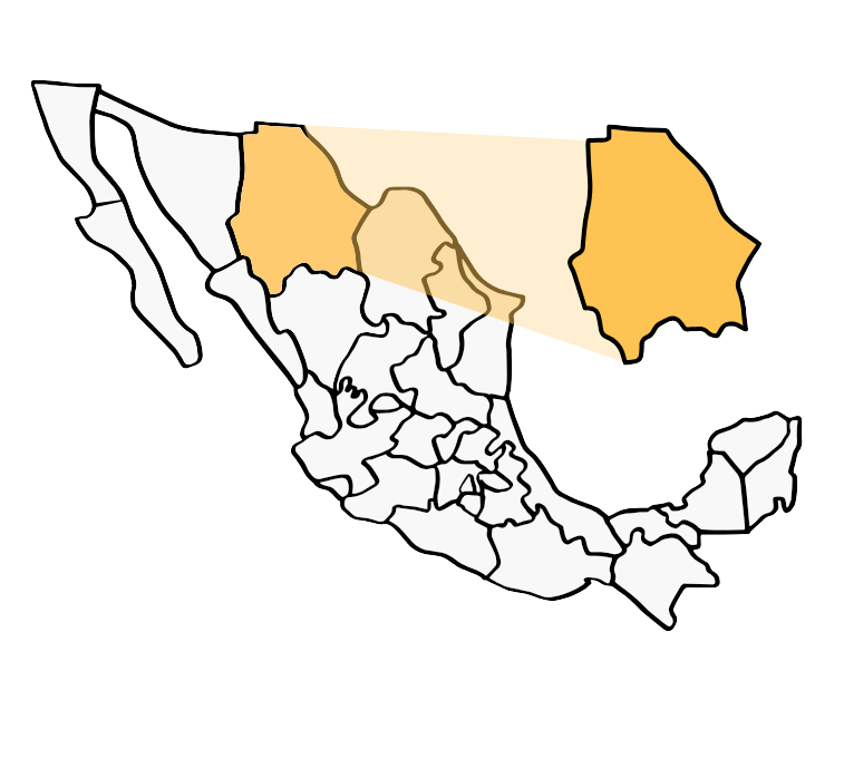 Map of Mexico